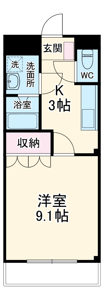 アクアレジェンドの間取り