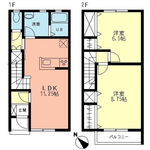 メローネの間取り