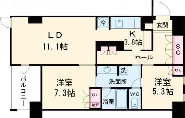 2/24 間取