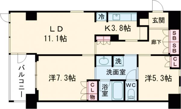 2/24 間取