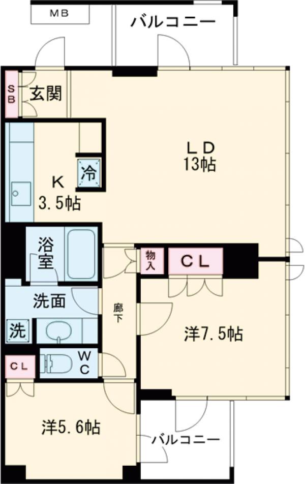 2/26 間取