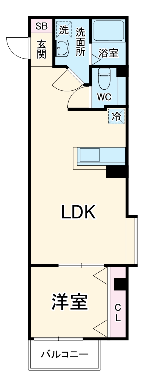 Ｗｅａｌｔｈｙ長谷の間取り