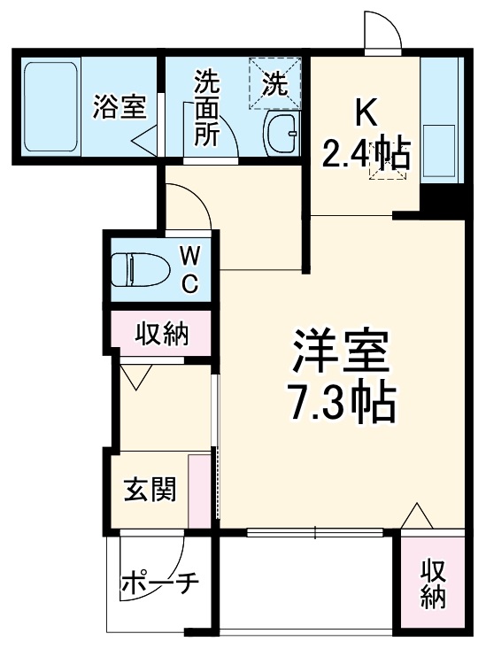 コンフォートビブレの間取り