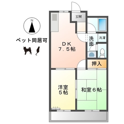 グレイス21の間取り