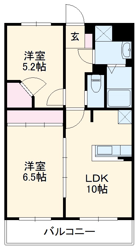 コンシェリーコートの間取り