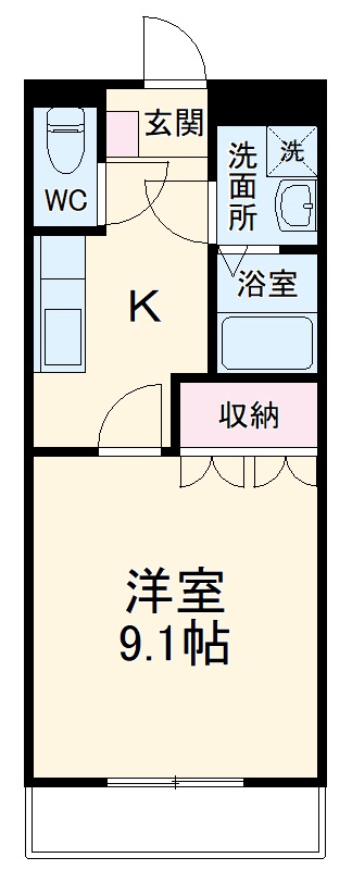 プロニティーハイツの間取り