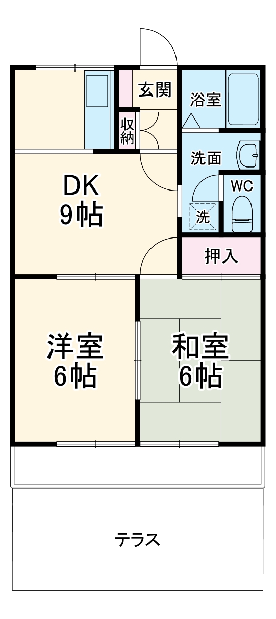 MF辻ヶ鼻の間取り