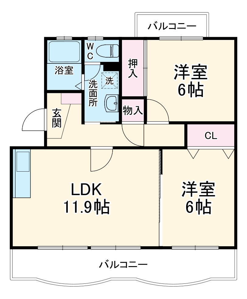 ルミエールの間取り