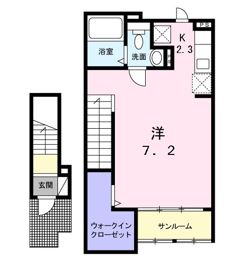 アルページュ・yの間取り