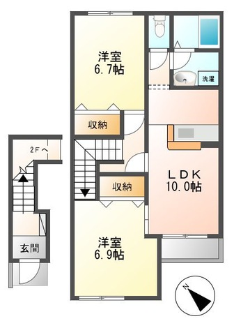 ニューサンフレッチェの間取り