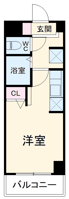 エトワール海老名の間取り