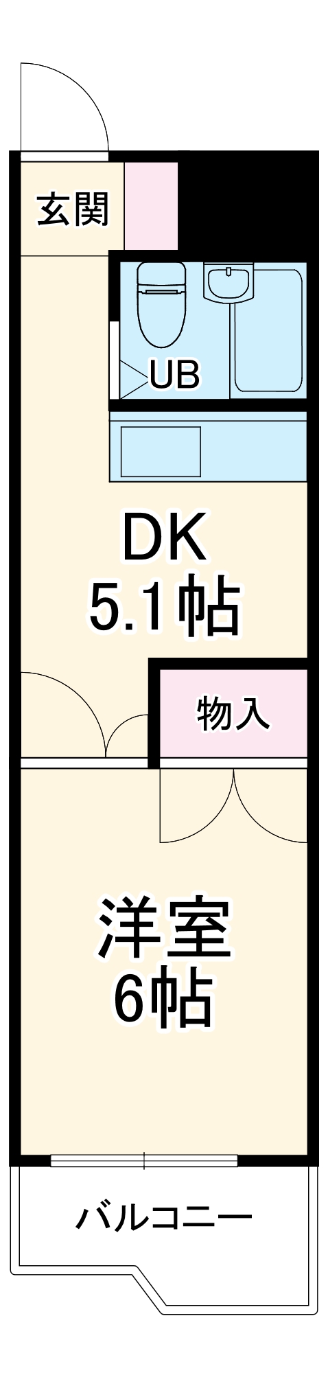 エスポワールの間取り