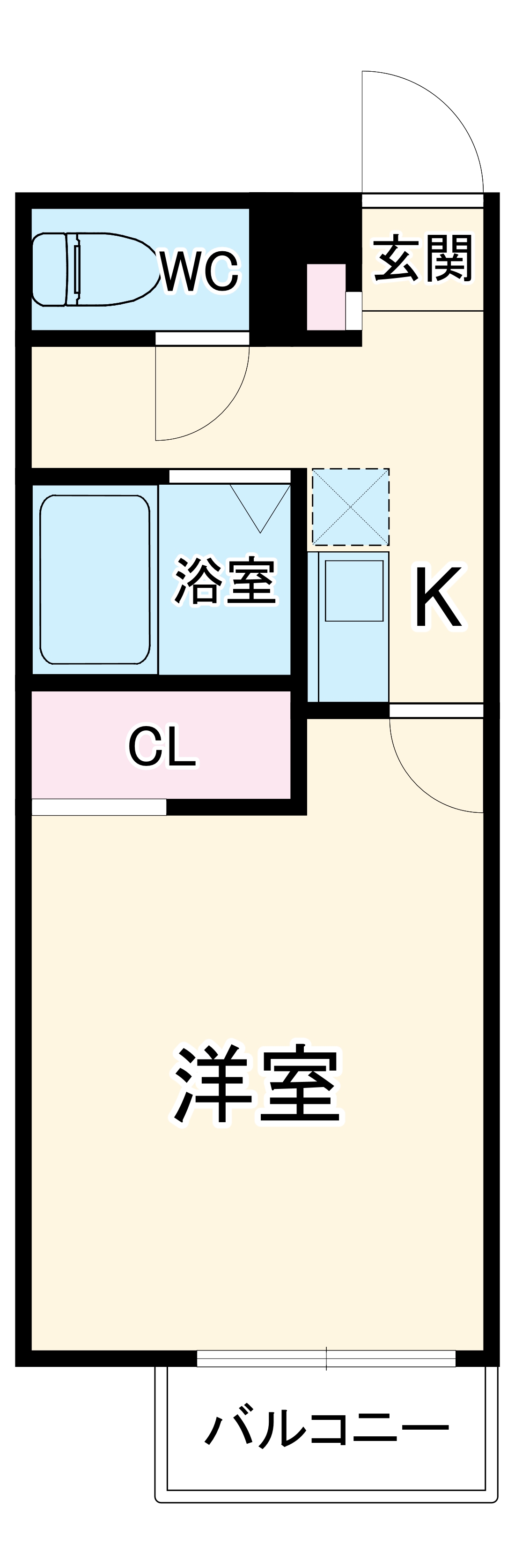 ルピナス湘南の間取り