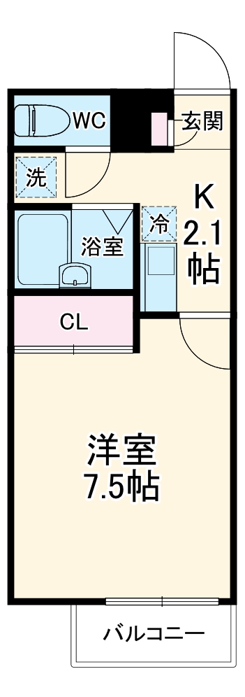 ルピナス湘南の間取り