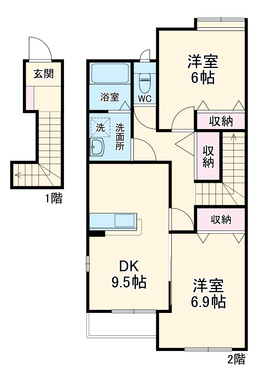 ブオナ レーガⅠの間取り