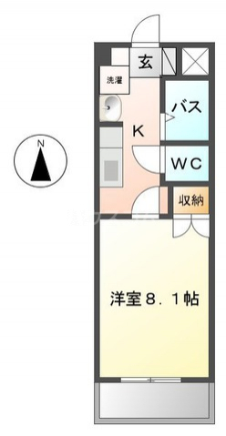 フレグランス富士の間取り