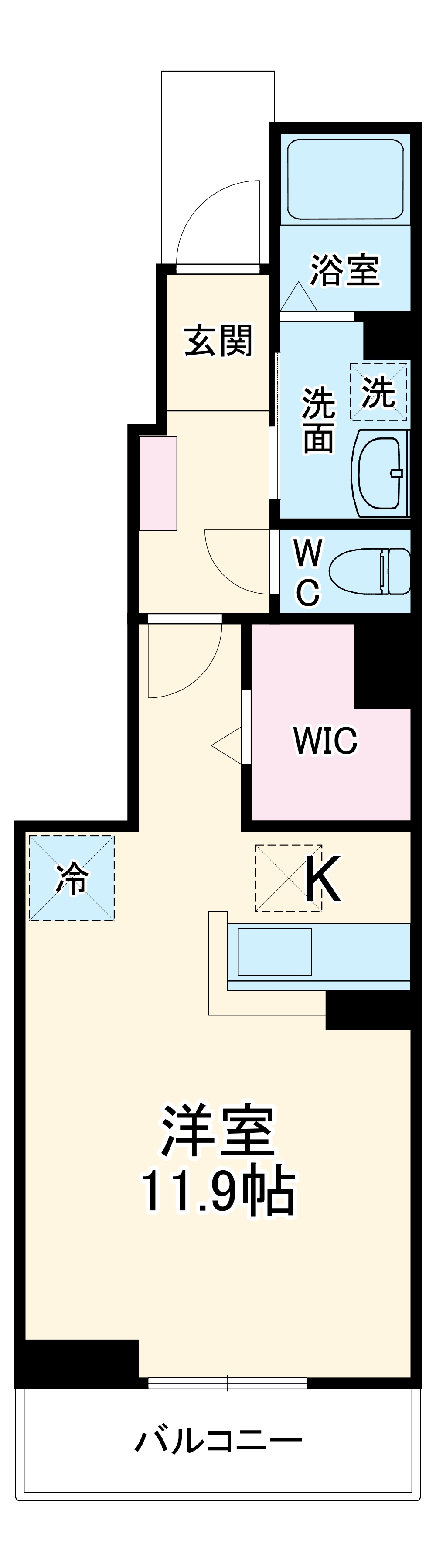 エクシールの間取り