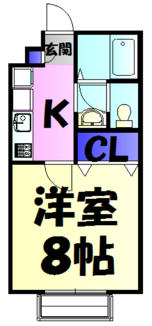 エスパシオCDの間取り