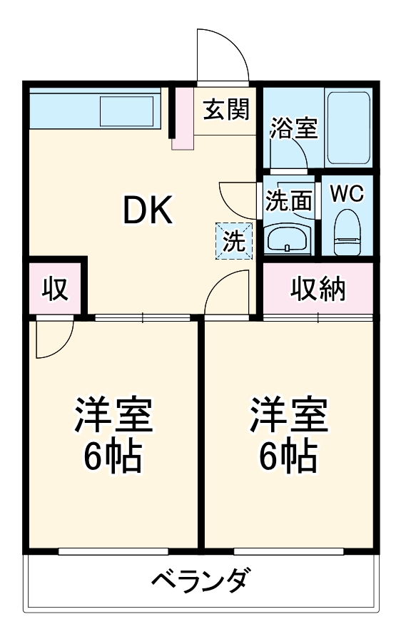 第一藤野マンションの間取り
