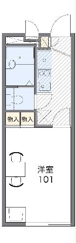 レオパレスステラの間取り