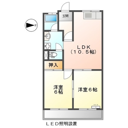 グリーンハイツの間取り
