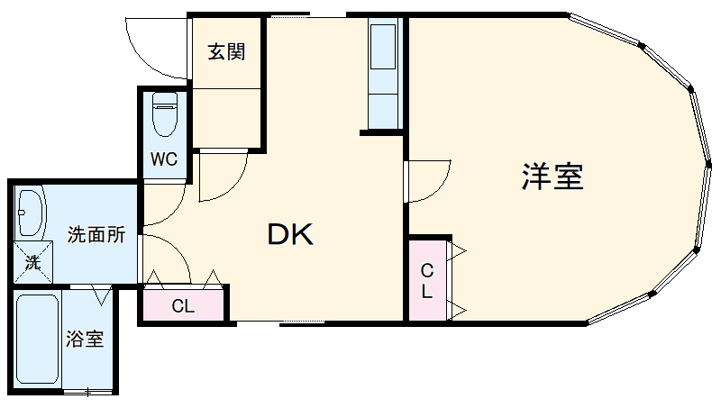 フジプラザの間取り