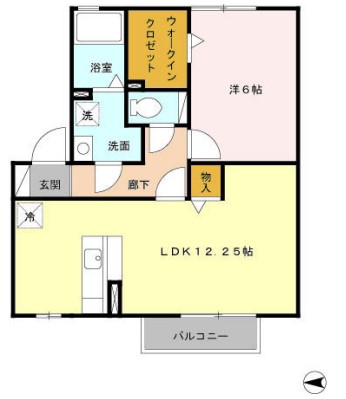 エスペランサAの間取り