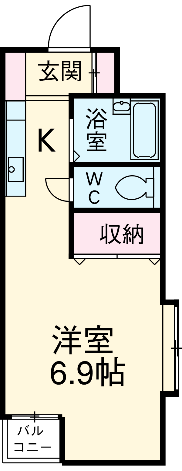元浜グリーンホームズの間取り