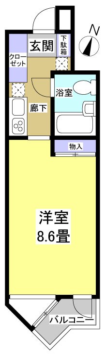カーサ・ミラ浜松の間取り