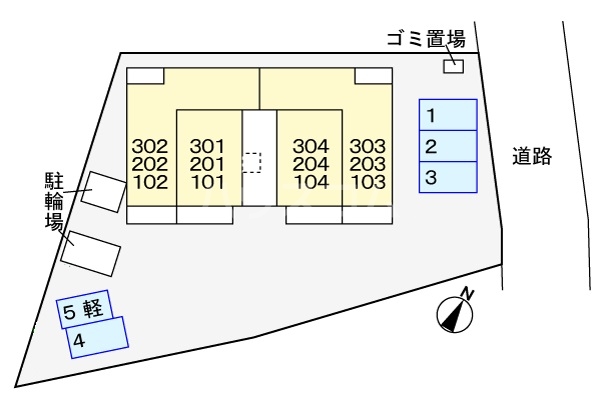 4/10 駐車場