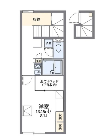 レオパレスなごみの間取り