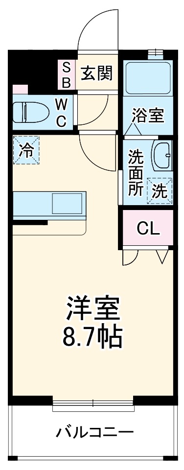 セレッソ十間坂の間取り