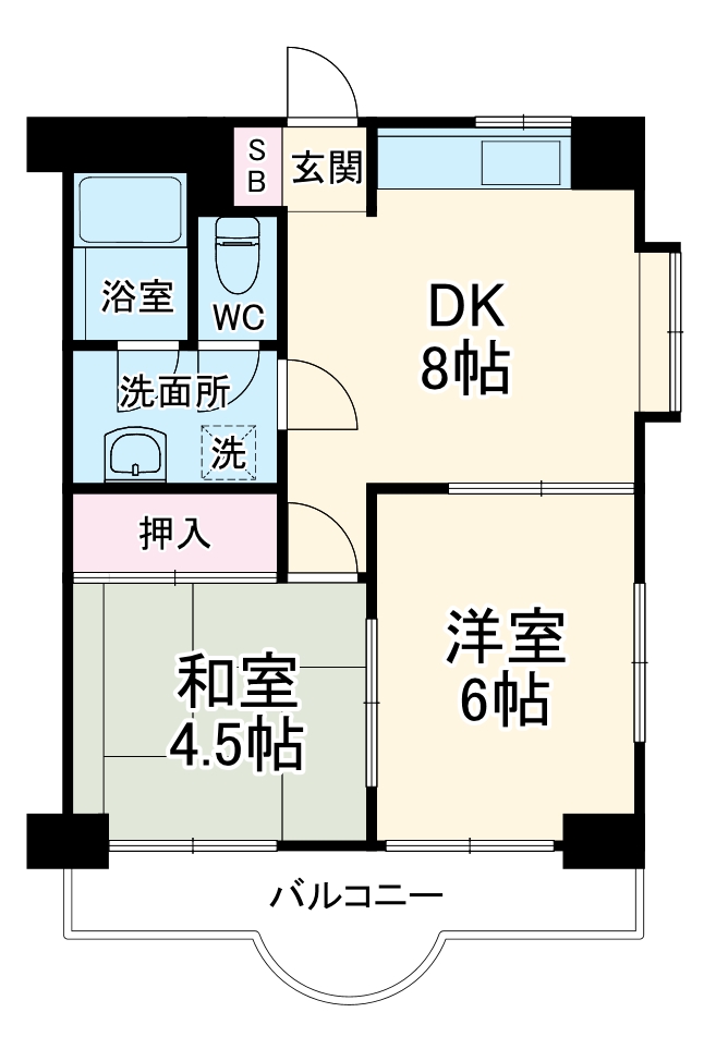 サンシャイン菊名の間取り
