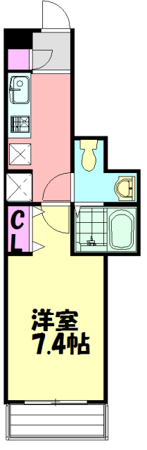 クリスタルの間取り