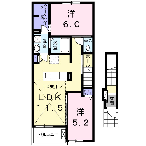 サニーブライトの間取り
