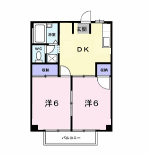 ハピネスタウンの間取り