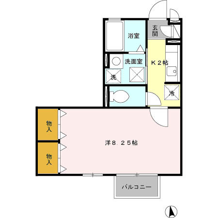 グランドソレイユの間取り