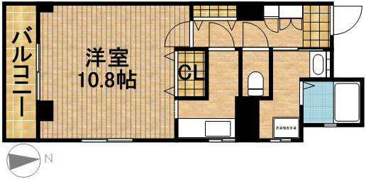 ゆず板屋の間取り