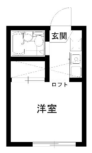 カーサ鵠沼の間取り