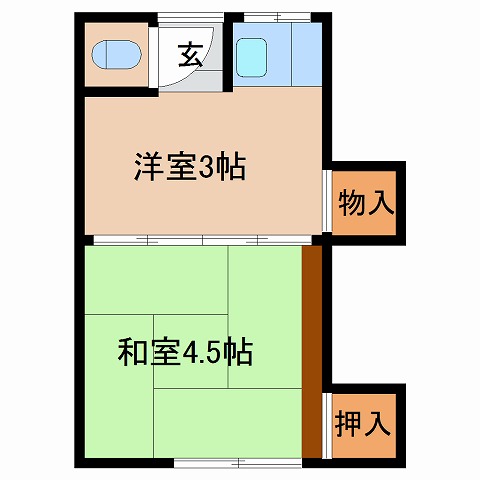 きむら荘の間取り