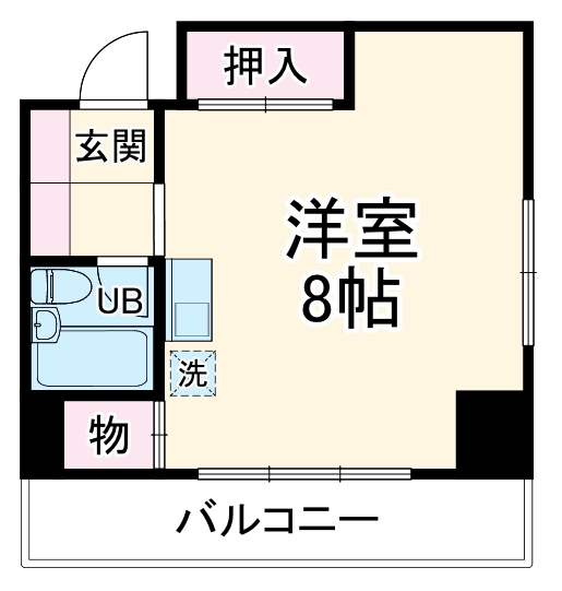 ルックハイツ江ノ島2番館の間取り