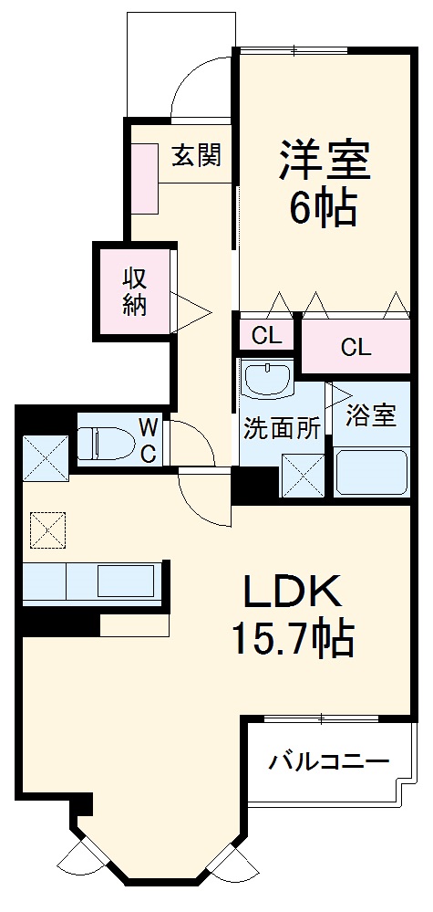 ステラ・K Ⅰの間取り
