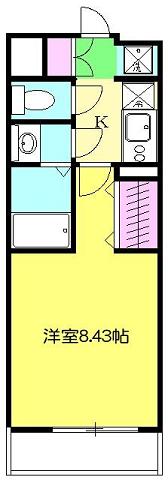 茅ヶ崎フェリックスコート長尾の間取り