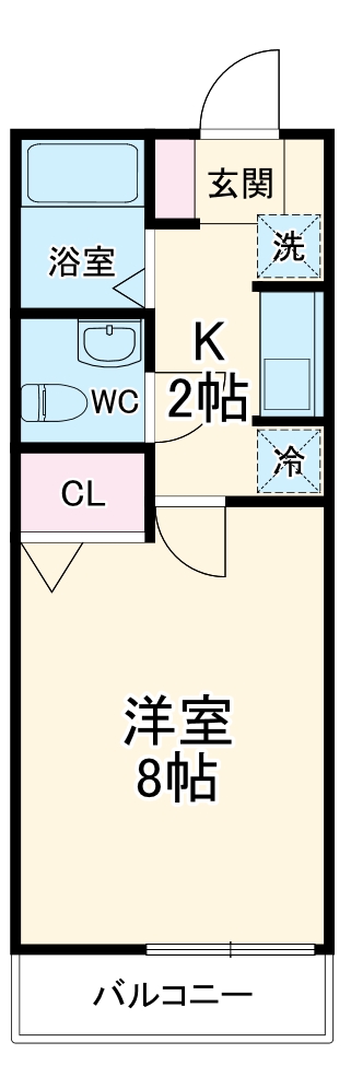 セリジェ城北の間取り