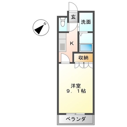 セリオラ湘南の間取り