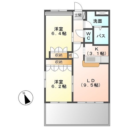 グランドールの間取り