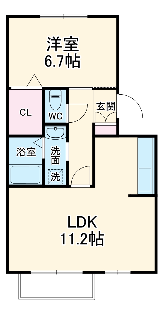 KS・アトレアの間取り