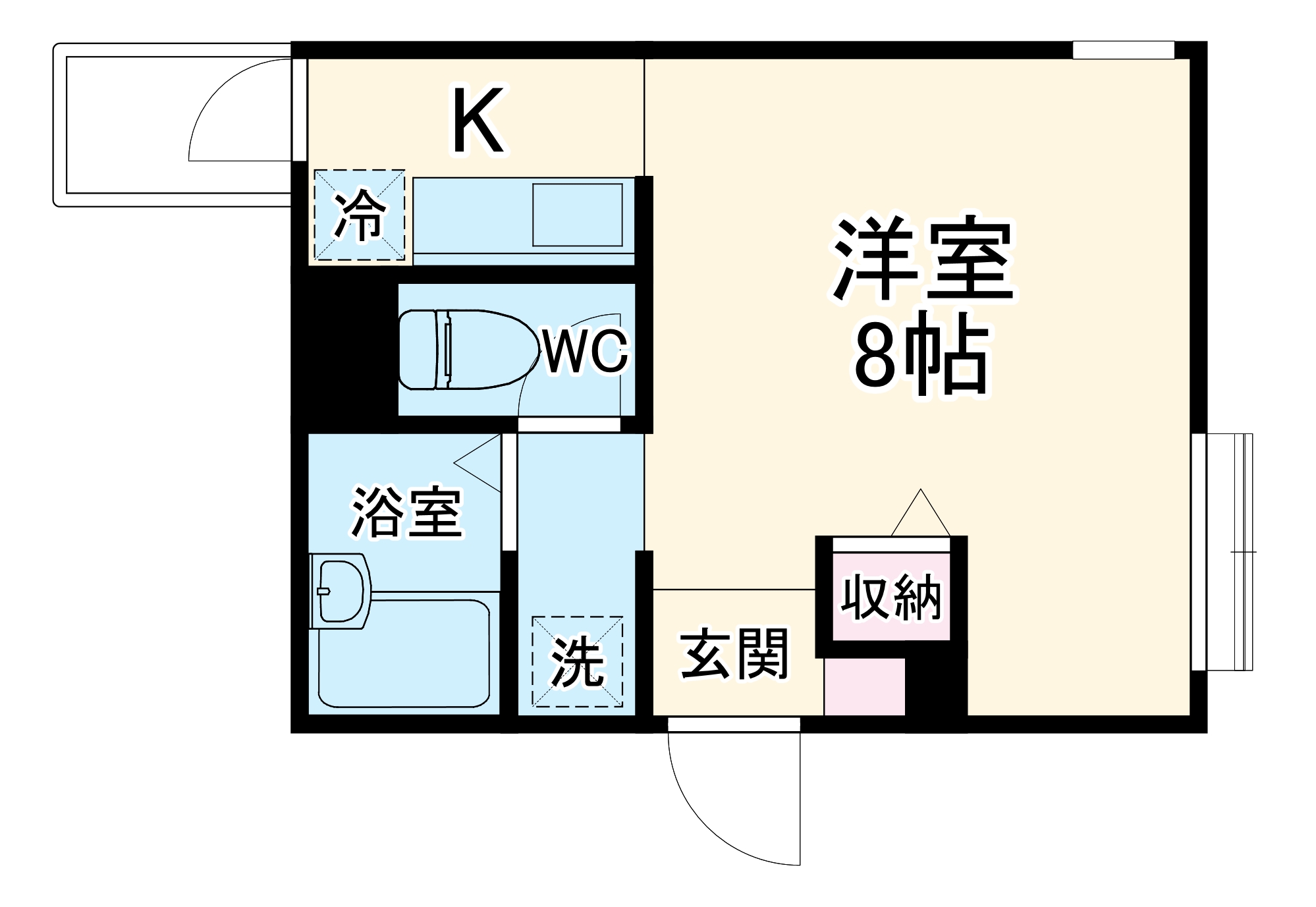 Sunny Valeの間取り