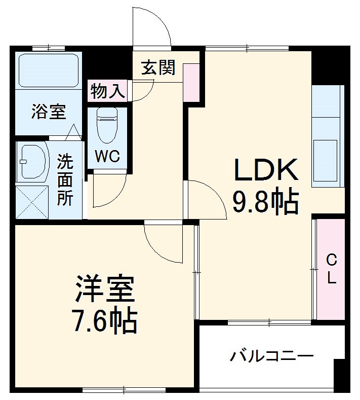 シャルマンの間取り