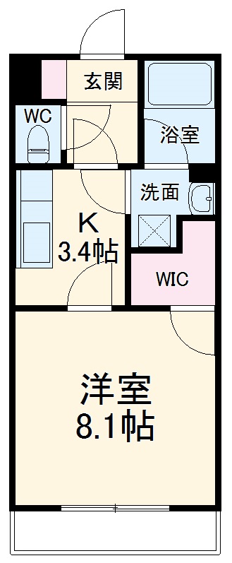 あっとほーむの間取り